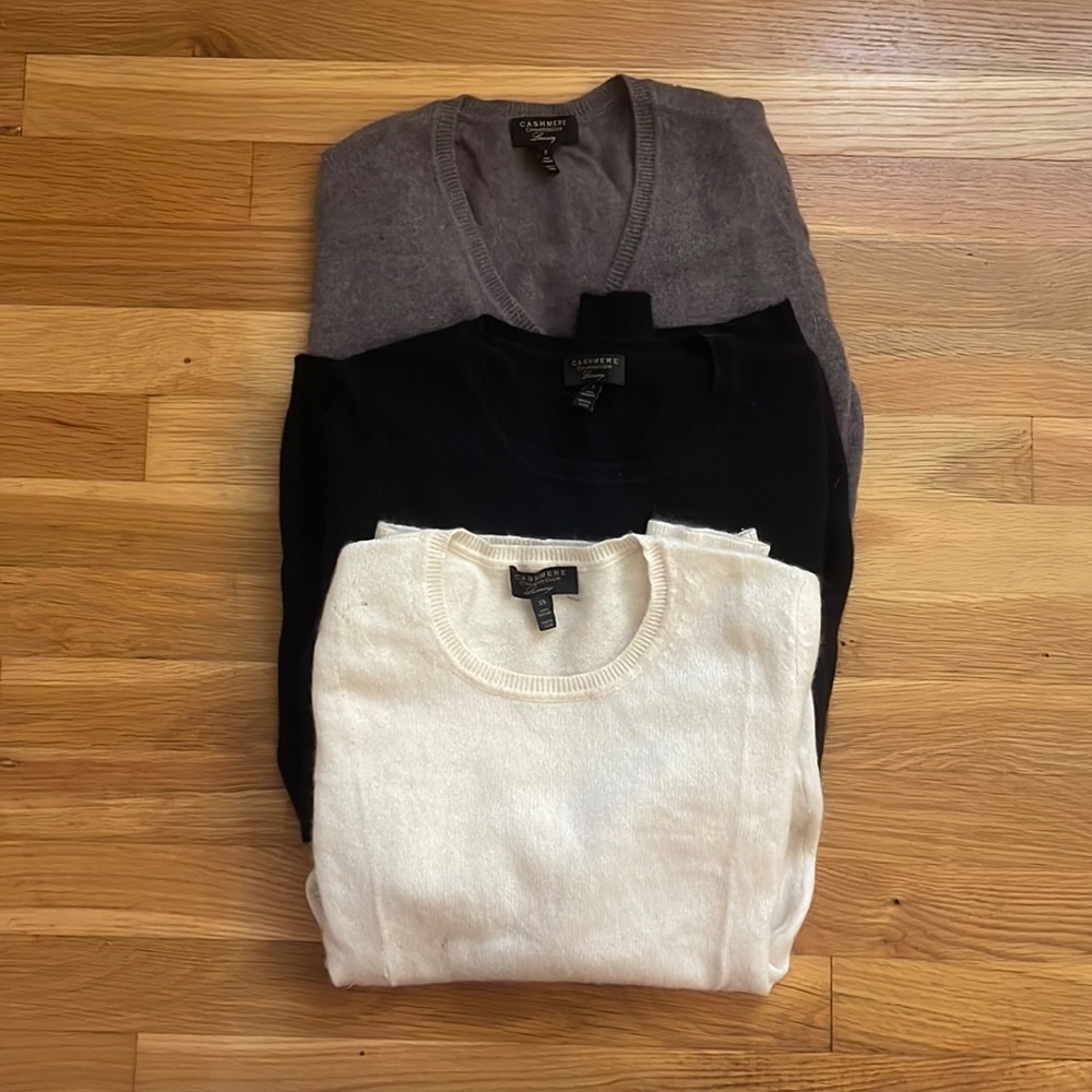 Cashmere sweater bundle